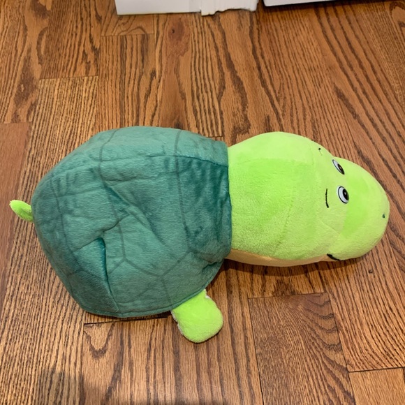 16" Plush 2 in 1 Pillow - Rainbow Tiger Transforming to Turtle - Picture 5 of 10